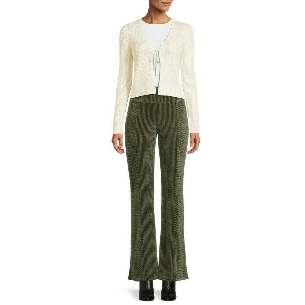 LAST PAIR Women's Stretch Palazzo Flare Pants Corduroy RETRO VIBES Bell Bottoms